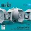 RESKIT RS72-0548 MK.36 bombs (1000 lbs) for all US NAVY & RAF of WW2 & Korean War (2 pcs) (3D Printed) 1/72